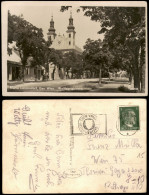 Maria-Lanzendorf Straßen Partie A.d. Kirche Wallfahrtskirche 1942 - Autres & Non Classés