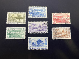 11-5-2024 (stamp)  Used - New Hebrides / Nouvelle Hébrides - (7 Values) Older Stamps (1 Duplicate) - Vanuatu (1980-...)