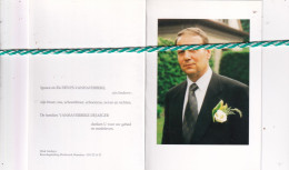 Norbert Vanhaverbeke, Roeselare 1945, 1999. Foto - Obituary Notices
