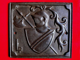 # Blasone - Blason  - Coat Of Arms -cm. 29 X 26 X 1,5  -Kg.4 - Ironwork