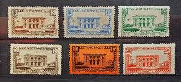 05 - 24 - Martinique - Lot De Timbres  * - MH - Neufs