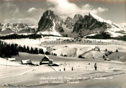 72949393 Alpe Di Siusi Rif. Malga Al Sole Sassolungo Alpe Di Siusi - Autres & Non Classés