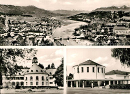 72949365 Bad Toelz Gesamtansicht Mit Alpenpanorama Kurhaus Wandelhalle Bad Toelz - Bad Tölz