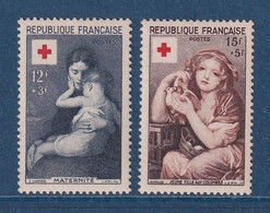 France - YT Nº 1006 Et 1007 ** - Neuf Sans Charnière - 1954 - Nuovi