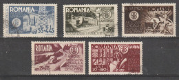 1945 -  Association Générale Des Ingénieurs Mi No 903/907 - Gebraucht