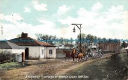 R086033 A Runaway Marriage At Gretna Green. Toll Bar. N And C Series. Lochinvar. - World