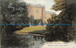 R086042 The Castle From River. Hertford. Rose. 1904 - World