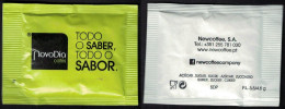 Portugal Sachet Sucre Sugar Bag Novo Dia Cafés Todo O Saber Todo O Sabor - Sugars