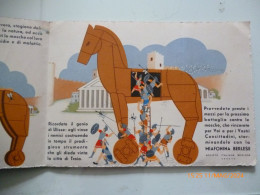 Pieghevole Farmaceutico "MILAFONINA BERNESE - CAVALLO DI TROIA" Anni 1930 - Publicités