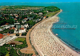 72948280 Travemuende Ostseebad Fliegeraufnahme Strand Travemuende Ostseebad - Luebeck