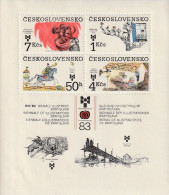 TCHECOSLOVAQUIE - BLOC N°61 ** (1983) "Bib'83" - Blocks & Sheetlets