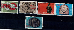 SWITZERLAND 1986 ANNUAL EVENTS  MI No 1308-12 MNH VF!! - Unused Stamps