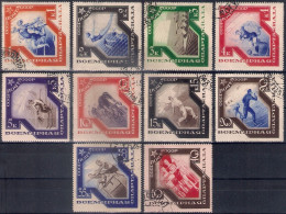 Russia 1935, Michel Nr 513-22, Used - Used Stamps