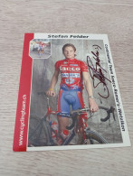 Signé Cyclisme Cycling Ciclismo Ciclista Wielrennen Radfahren FELDER STEFAN (Saeco-Romer's 2005) - Radsport