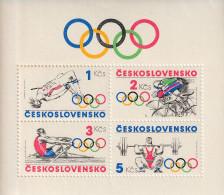 TCHECOSLOVAQUIE - BLOC N°64 ** (1984) Sports Olympiques - Hojas Bloque