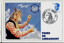 Carte Souvenir   50* Foire De Libramont 30/07/1984 - Ferme