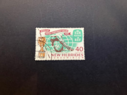 11-5-2024 (stamp)  Used - New Hebrides / Nouvelle Hébrides - World Cup Football 1966 - Vanuatu (1980-...)