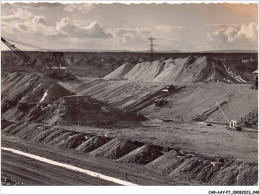 CAR-AAYP7-68-0482 - CHANTIER D'OTTMARSHEIM - Terrassement Canal D'amenée - Fevrier 1950 - Au Rofit De La Mutuelle Du Per - Ottmarsheim