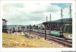 CAR-AAYP3-21-0208 - TRAIN - Le Mistral Traverse A Pleine Vitesse - La Sous-station De Gissey-s-flavigny Pres De Darcey - Andere & Zonder Classificatie