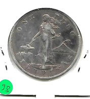 PHILIPPINES  US.Période 1 PESO   Année 1903s   KM168, Ag. 0.900, SUP - Philippines