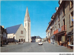 CAR-AAYP2-14-0093 - AUNAY-SUR-ODON - La Grande Rue Et L'eglise - Sonstige & Ohne Zuordnung