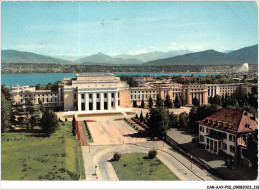 CAR-AAYP10-SUISSE-0763 - Geneve - Le Palais De L'ONU Et Le Mont Blanc - Altri & Non Classificati