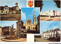 CAR-AAYP10-95-0750 - SAINT-LEU-LA-FORET - La Gare - Le CES - L'eglise - Place De La Forge - L'hotel De Ville - Saint Leu La Foret