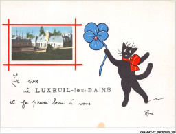 CAR-AAYP7-70-0508 - LUXEUIL-LES-BAINS - Chat Noir - Luxeuil Les Bains