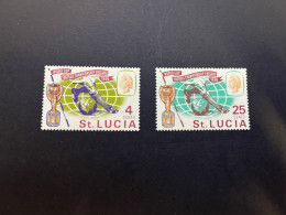 11-5-2024 (stamp)  Mint / Neuf -  World Cup Football 1966 - St Lucia Island - 1966 – England