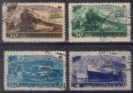 Russia 1948, Michel Nr 1252-55, Used - Gebraucht