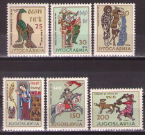 Yugoslavia 1964 - Art - Mi 1095-1100 - MNH**VF - Nuovi