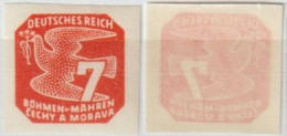 093/ Pof. NV 12, Translucent Paper - Unused Stamps