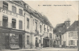 ARNAY LE DUC Place Carnot Et Hôtel De Ville - Arnay Le Duc