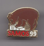 Pin's Ours Samos 99 Réf 8069 - Dieren