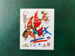 COMORES 1990 ** YT BF 60 Jeux Olympiques Albertville Patinage COMOROS KOMOREN - Comoros