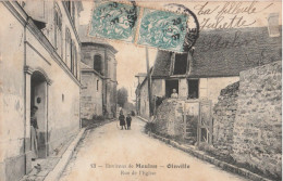 78 - OINVILLE - Environs De Meulan - Rue De L'Eglise - Andere & Zonder Classificatie