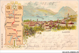 CAR-AAZP6-0445 - SUISSE - LUGANO  - Other & Unclassified