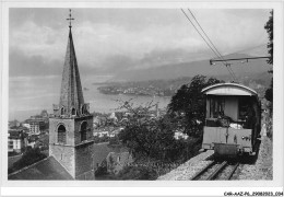 CAR-AAZP6-0424 - SUISSE - MONTRIEUX-GLION  - église Et Chemin De Fer  - Other & Unclassified