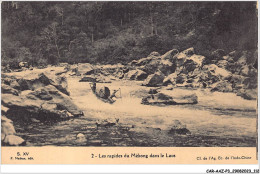 CAR-AAZP3-0243 - LAOS - Les Rapides Du Mékong Dans Le Laos  - Laos