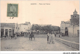 CAR-AAZP2-0135 - TUNISIE - BIZERTE - Place De France  - Tunisie