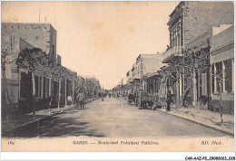 CAR-AAZP2-0120 - TUNISIE - GABES - Boulevard Président Fallières  - Tunisie