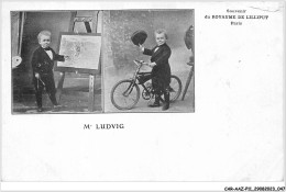 CAR-AAZP11-0839 - CIRQUE - Souvenir Du Royaume De Lilliput - Mr Ludvig  - Circo