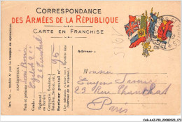 CAR-AAZP10-0806 - MILITAIRE - Correspondance Des Armées De La République  - Sonstige & Ohne Zuordnung