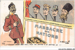 CAR-AAZP10-0746 - MILITAIRE - Massacre Des Nations  - Autres & Non Classés