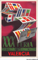 CAR-AAZP9-0708 - PUBLICITE - XXX Feria Muestrario Internacional - Valencia 1952 - Advertising