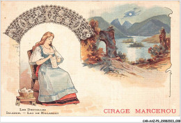 CAR-AAZP9-0633 - PUBLICITE - Cirage Marcerou - Les Dentelles  - Advertising