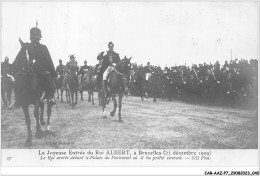 CAR-AAZP7-0522 - BELGIQUE - BRUXELLES - La Joyeuse Entrée Du Roi Albert - 23 Décembre 1909 - Feiern, Ereignisse