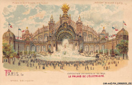 CAR-AAZP14-1130 - ASYSTEME - Exposition De 1900 - Palais De L'électricité  - Otros & Sin Clasificación