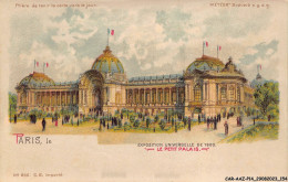 CAR-AAZP14-1131 - ASYSTEME - Exposition De 1900 - Le Petit Palais - Sonstige & Ohne Zuordnung