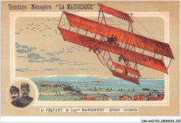 CAR-AAZP13-1041 - AVIATION - Lt Féquant Et Capitaine Marconnet - Pub - Aviateurs